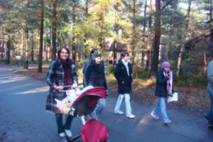 walk around the village